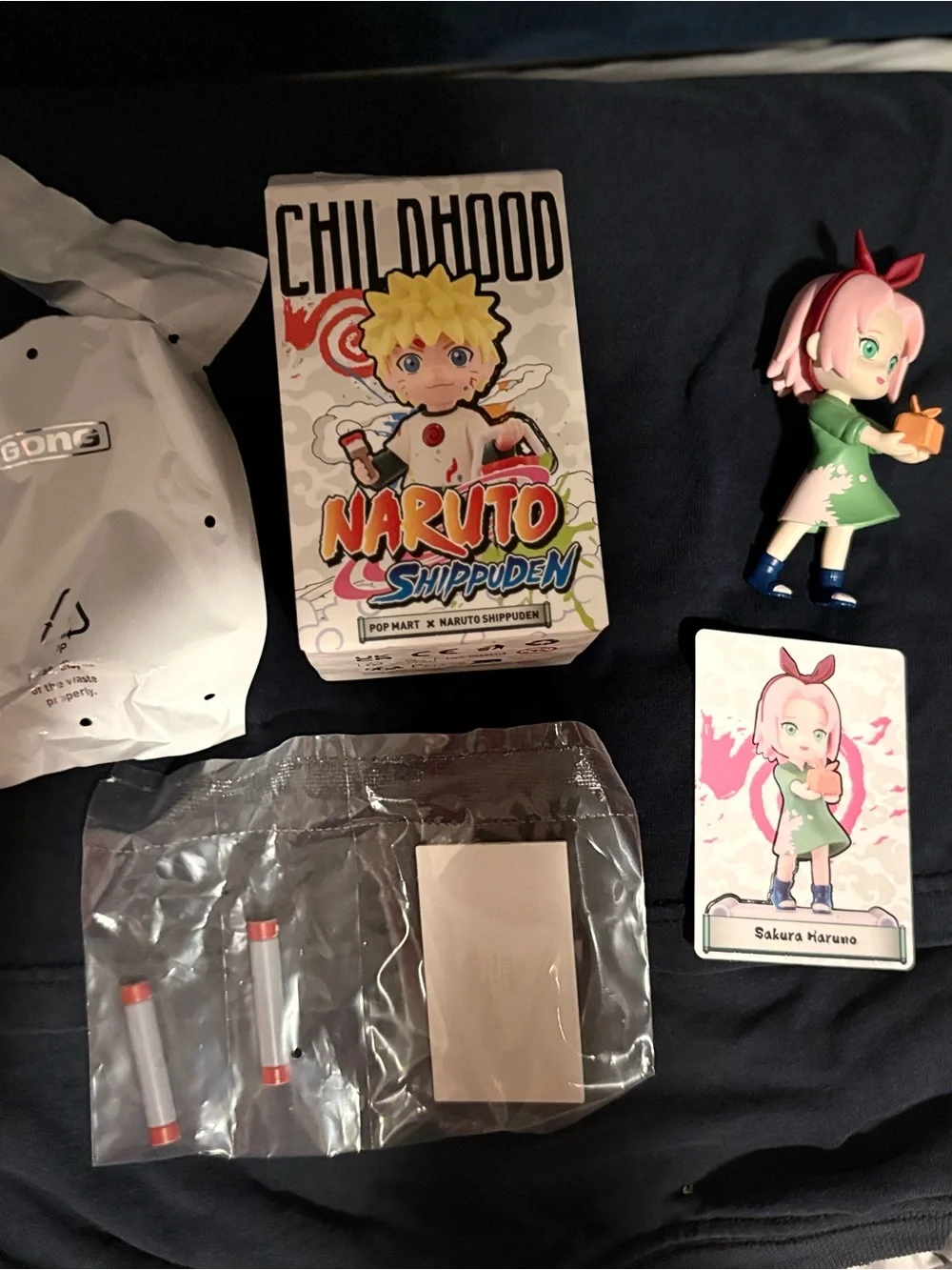 Naruto Childhood Blind Box Figure Pink      ** Sakura **